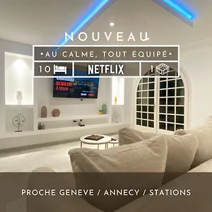 Spacieux Et Lumineux - 10 Personnes - Entre Lacs Et Montagnes Appartement
